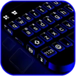 Logo of Blue Black Keyboard Theme android Application 